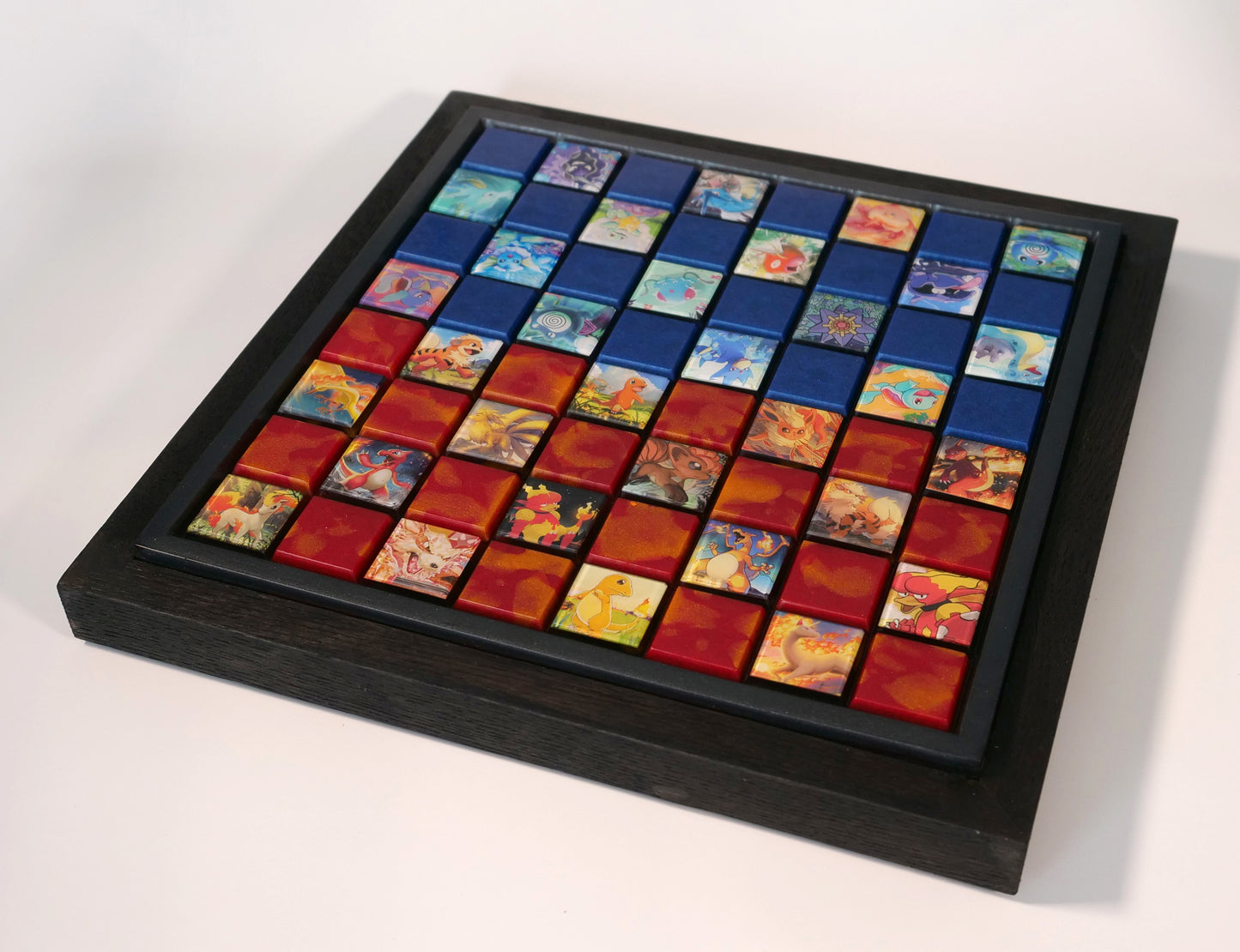 Pokemon Fire vs Water - Chessboard