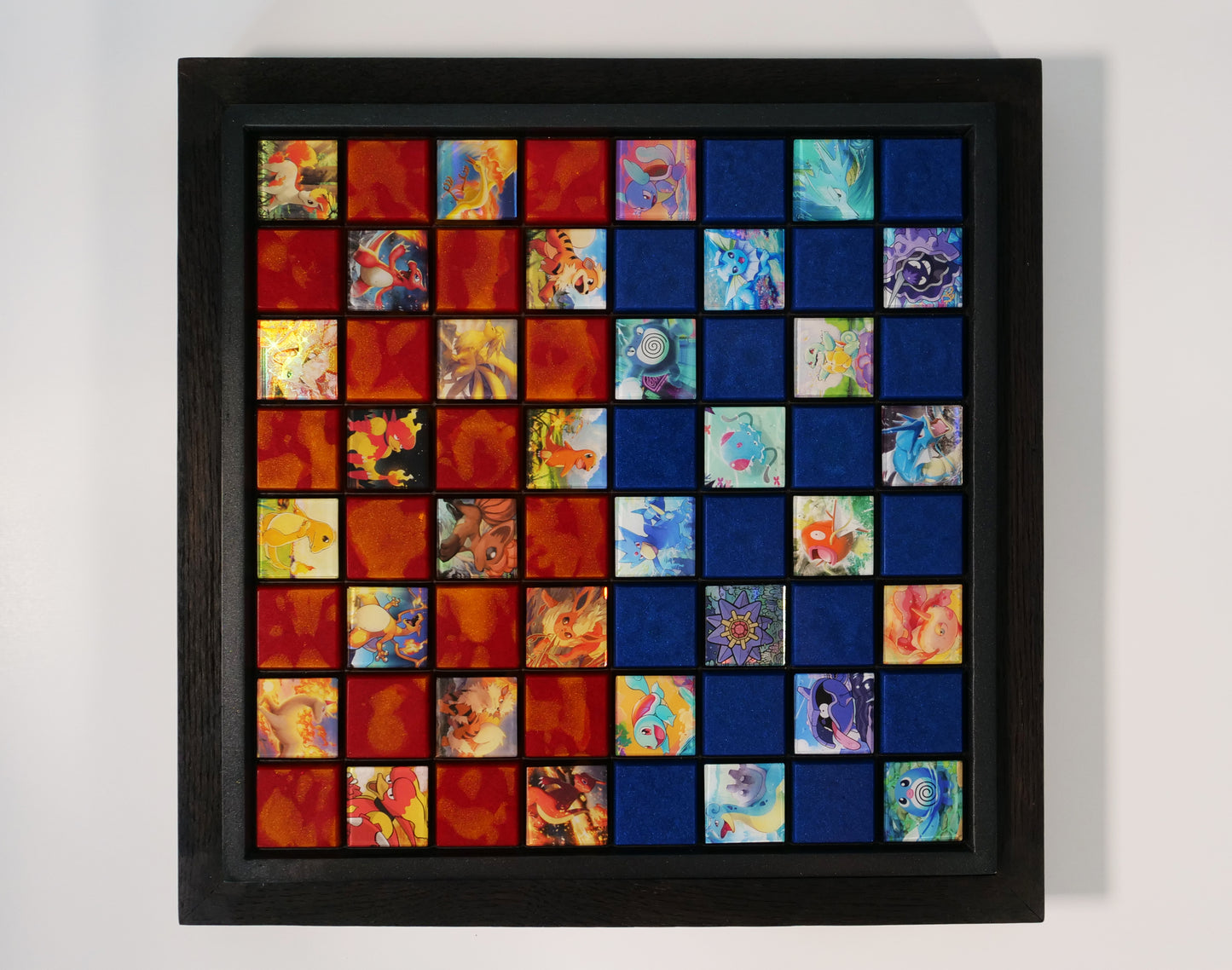 Pokemon Fire vs Water - Chessboard