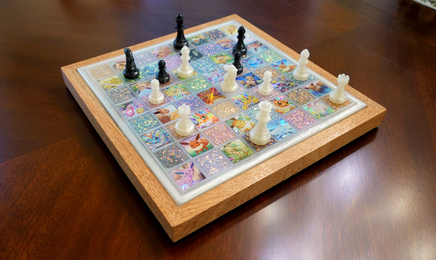 Pokemon Eevee Evolution - Chessboard